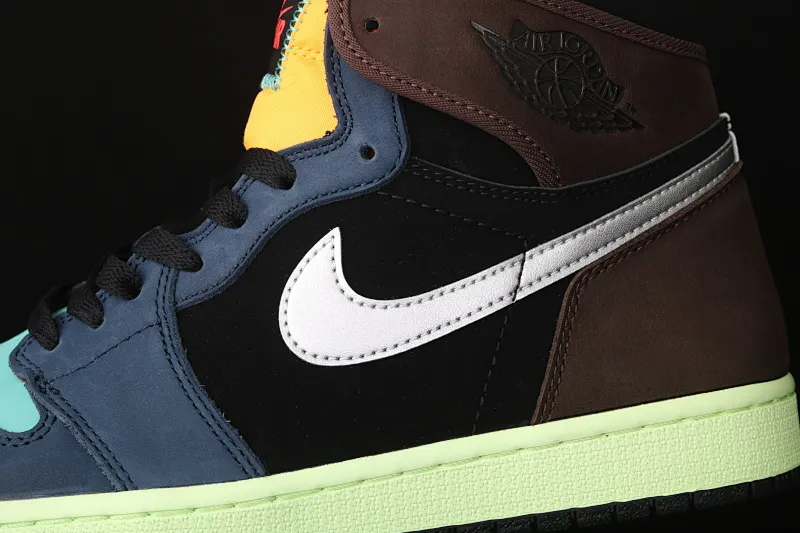 All categories Air Jordan Jordan series basketball shoes Air Jordan 1 High ST version Air Jordan 1 Retro High OG "Bio Hack" AJ1 Joe 1 "Colorful stitching biohacker" classic retro classic high-top versatile cultural basketball shoes 555088-201